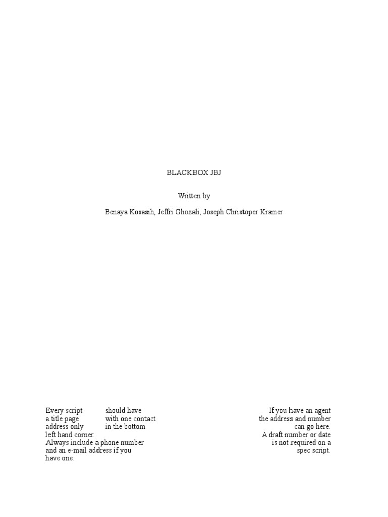 Radio Drama Script Format Guide | PDF | Communication | Leisure