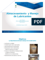 Manejo y Almacenamiento de Productos