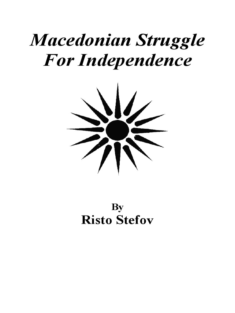 Macedonian Struggle For Independence PDF Macedonia (Ancient Kingdom
