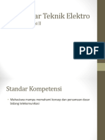 Pengantar Teknik Elektro: Telekomunikasi II