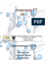 Especroscopía FTIR