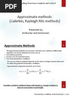 Approximate Methods