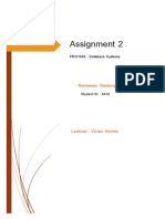 DatabaseSystem_Assignment 2 Nantawan TJ 6010