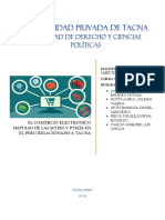 El Comercio Electronico Impulso de Las Mypes y Pyme en El Peru
