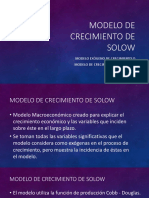 Modelo de Crecimiento de Solow