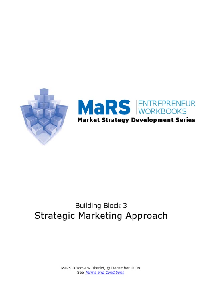 Marketing Workbook3 PDF | PDF | Marketing Strategy | Strategic Management