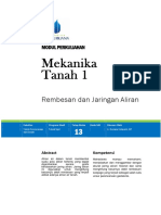 Modul 13 Rembesan Dan Jaringan Aliran PDF