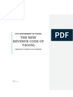 The New Revenue Code of Taguig