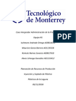 Caso Integrador Administración de La Producción Reporte