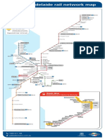 Legend: Adelaide Rail Network Map
