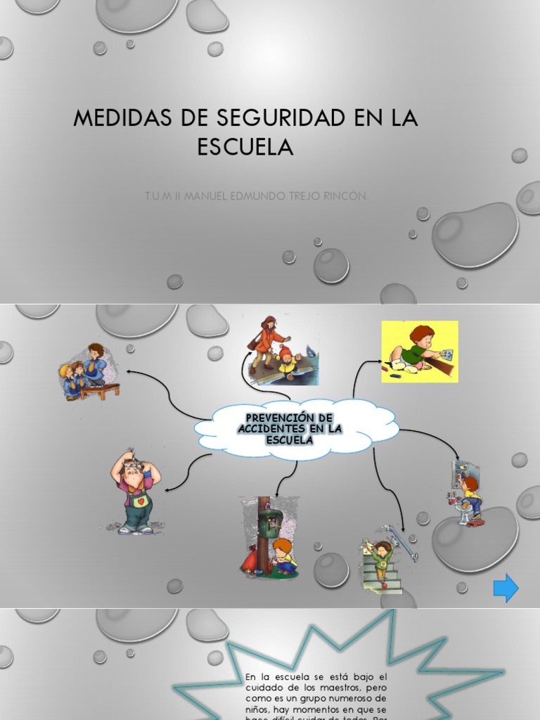 Medidas de Seguridad Escolar para Niños | PDF