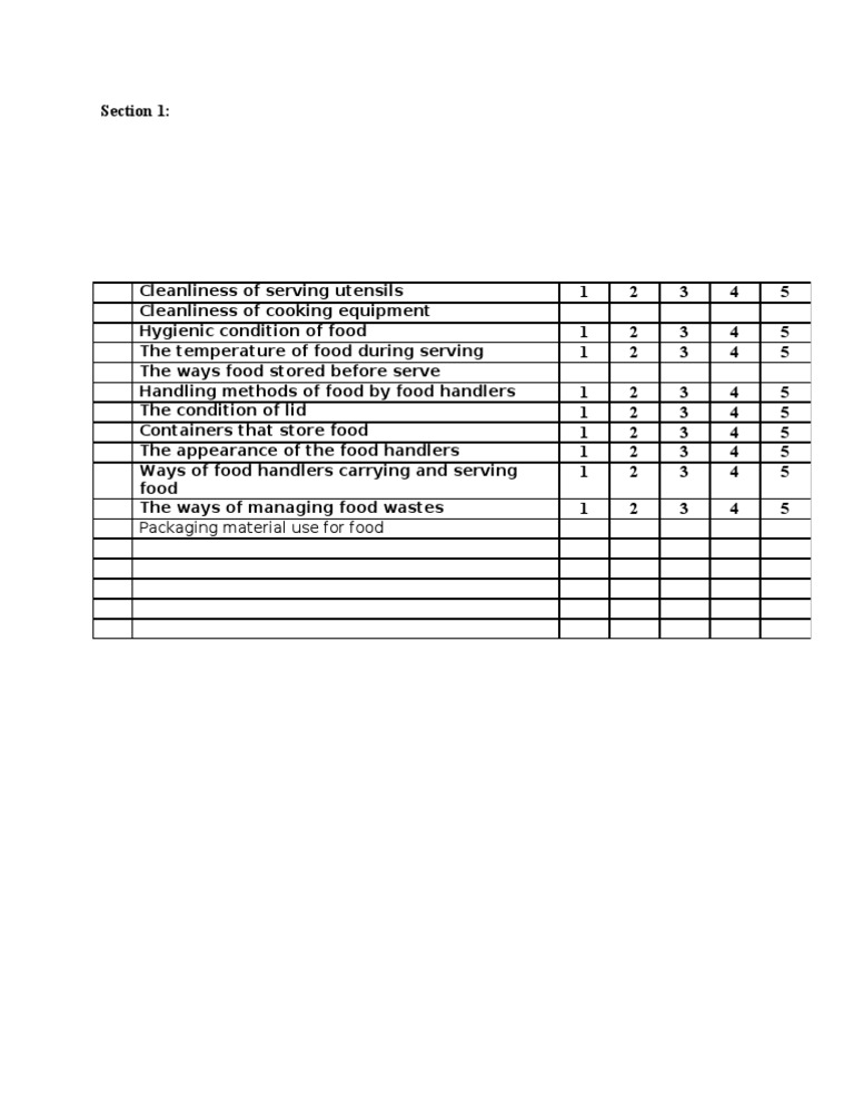 Section 1 | PDF | Wellness
