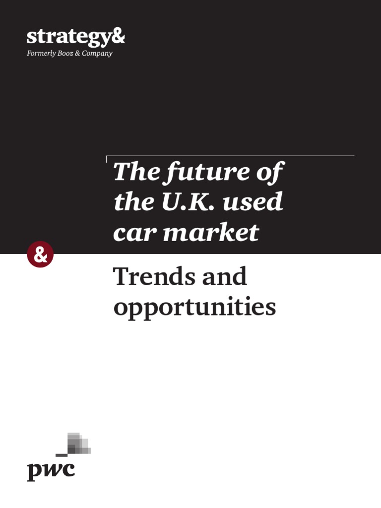 The Future of The UK Used Car Market PDF Used Car Sales