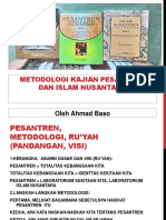 Metodologi Kajian Pesantren Di Indonesia