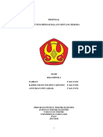 Robot Penghindar Halang Rintang Beroda