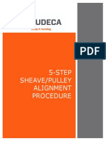 5-Step Sheave Pulley Alignment Procedure