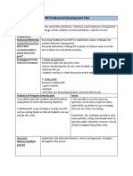 PDP Professional Development Plan