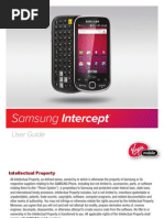 Download Virgin Mobile Samsung Intercept Manual by arreeve9826 SN39376933 doc pdf