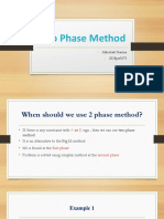 Two Phase Method