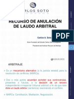 Recurso de Anulacion de Laudo Arbitral Carlos A. Soto Coaguila