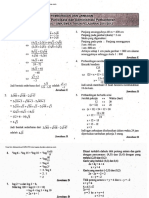 Soal UN SMK-SMEA 2012 Matematika Kelompok Pariwisata, Seni & Kerajinan,Dst - KUNCI JAWABAN