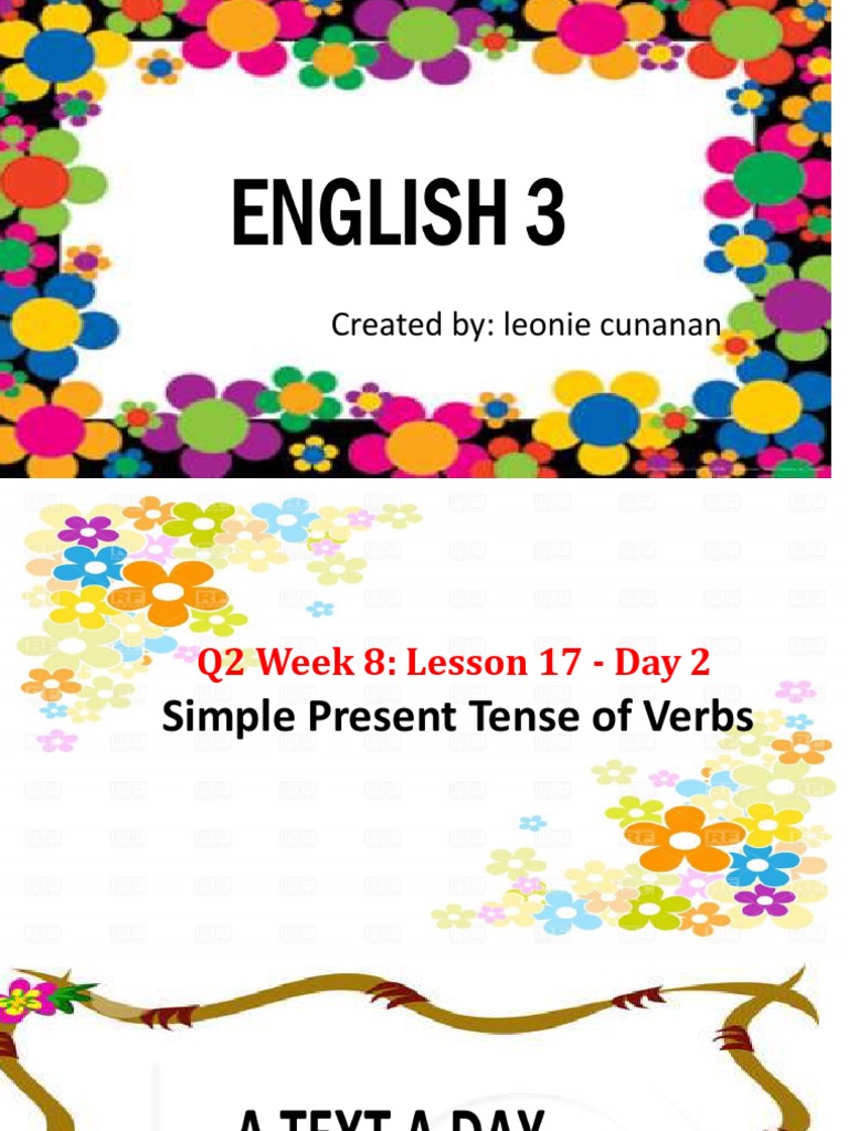 Simple Present Tense Worksheet for Class 2 | PDF | Chicken | Verb