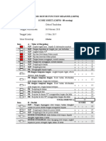 Gross Motor Functional Measurement