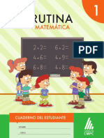 363 Cuaderno Del Estudiante Rutina 1° 2018