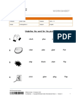 k2 October English Worksheet 2016 17