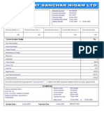 Vishnu Vardhan Raos BSNL bill details