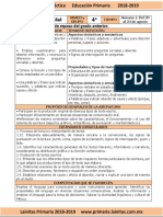 01 Agosto - 4to Grado Español (2018-2019).pdf
