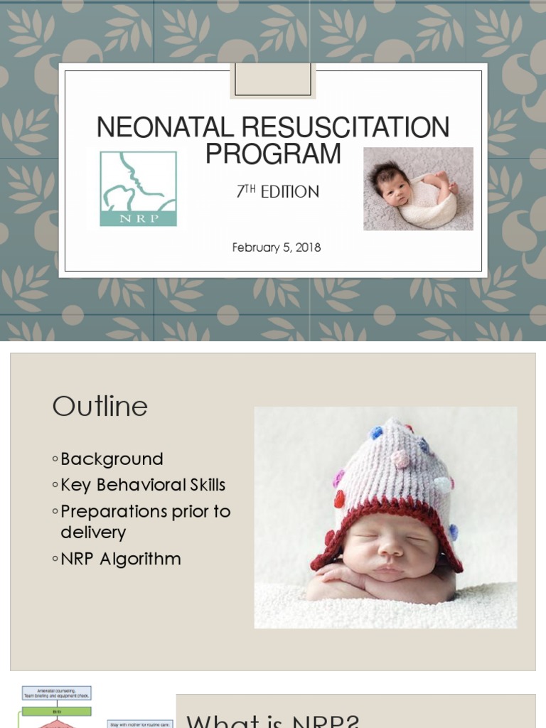Neonatal Resuscitation Program: 7 Edition | PDF | Cardiopulmonary ...