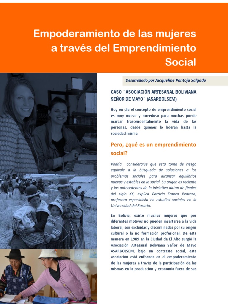 Empoderamiento de Las Mujeres | PDF | Empoderamiento | Sociedad
