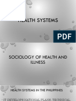 Health Systems and Beliefs in the Philippines