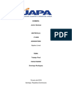 Trabajo Final Algebra Lineal