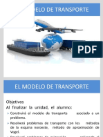 IO - III Trans - Conceptos Básicos Del Modelo de Transporte Alumnos