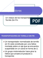 Transportadores sin fin 