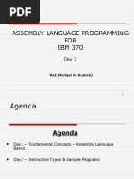 IBM 370 Assembly Language - Day2