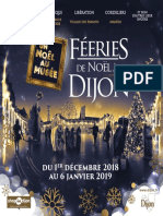 Le Programme Des Festivités de Noël À Dijon