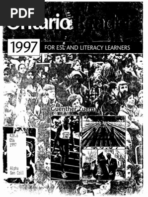 Ontario Reader 1997 Student