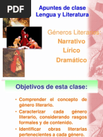 Ppt Guía Reforzamiento Géneros Literarios