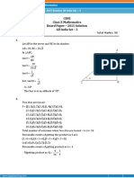 Class 10 Mathematics 2015 Outside-3 Solutions