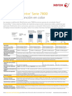 Especificaciones Xerox Workcentre 7835