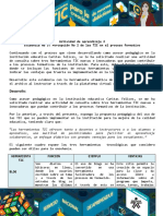 Actividad de Aprendizaje 1 Foro 1 Tic para Recursos Didacticos