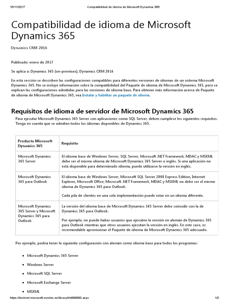 Microsoft Dynamics 365 CRM | PDF | Microsoft Outlook | Microsoft
