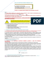 Manual de Instrucciones Panel Led PDF