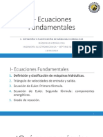 1 - Definición y Clasificación de Las Máquinas Hidráulicas