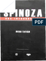 Tatian, Diego - Spinoza. Una Introduccion PDF