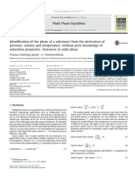 Phase identifier trough partial derivatives