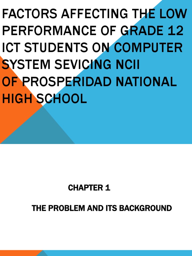 Factors Affecting ICT Performance in Students | PDF | Computers